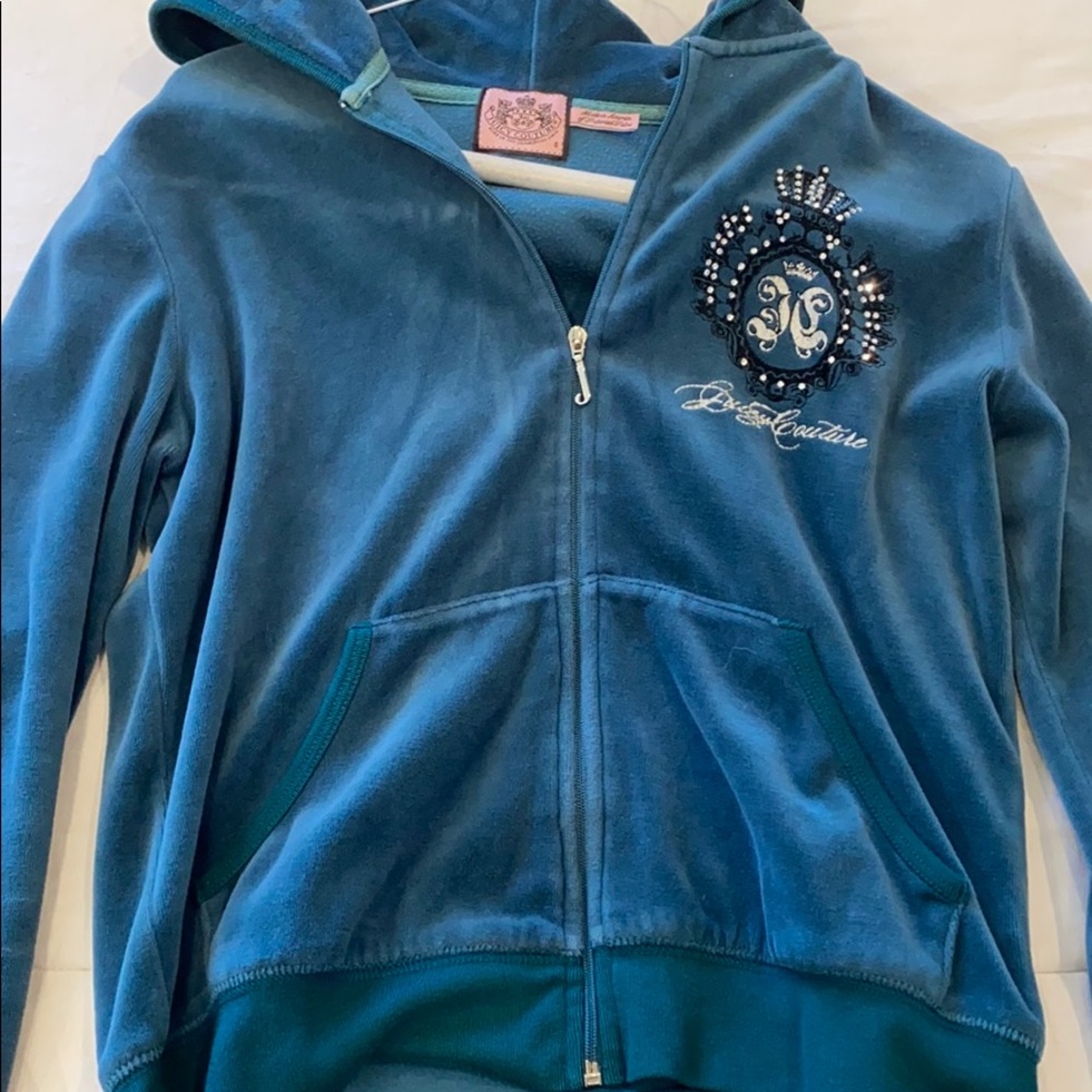 Juicy couture jacket in teal